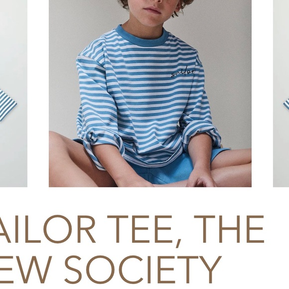 The New Society Sailor Tee - Picture 3 of 3